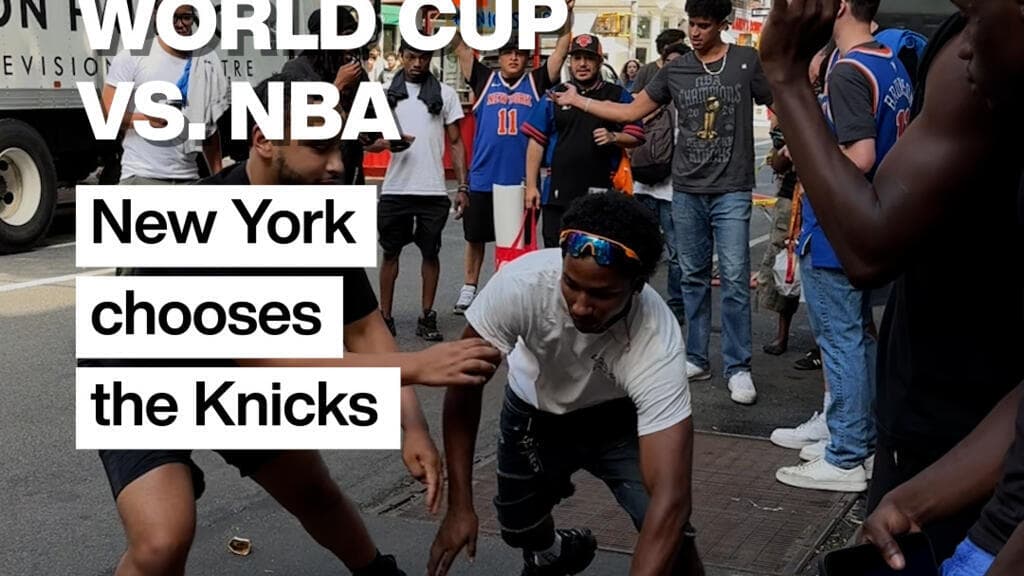 New Yorkers Celebrate Knicks as World Cup Matches Continue Nationwide