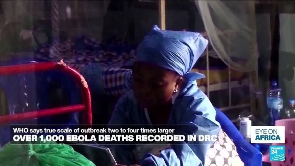 Ebola outbreak in Congo claims over 1,000 lives