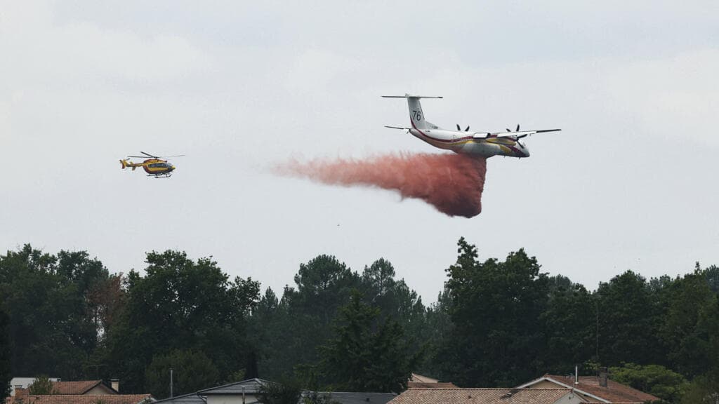 France and Spain Fight Wildfires as Another Heatwave Approaches