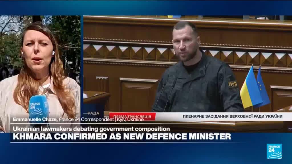 Ukrainian Parliament Appoints New Defence Minister Following Controversial Reshuffle