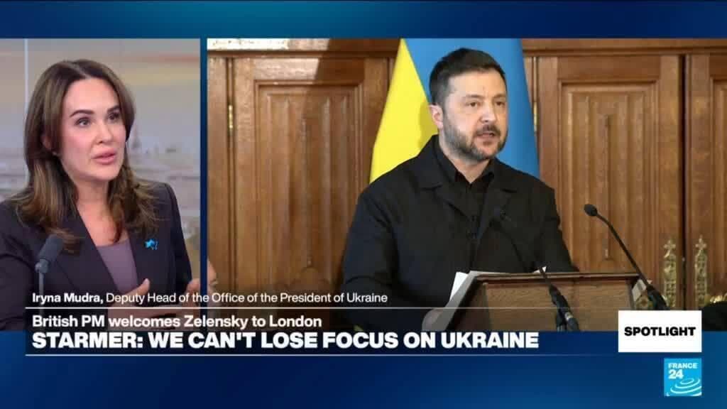 'Shield for Europe: We protect not only Ukraine, but the whole of Europe', says Dr Iryna Mudra