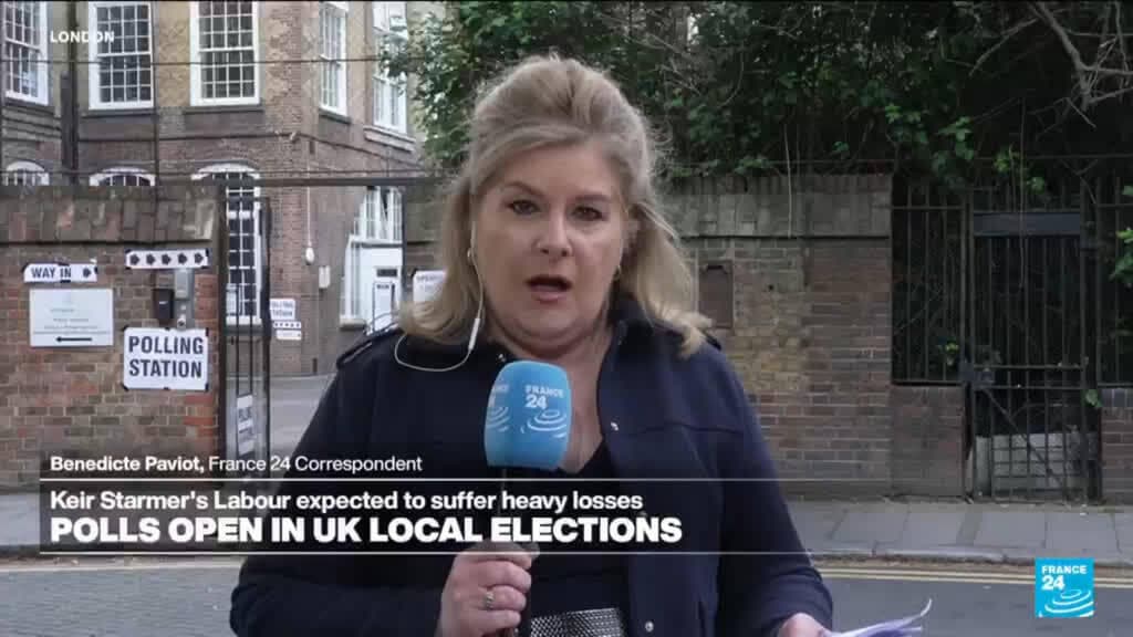 UK voters cast ballots in elections expected to deal blow to Starmer