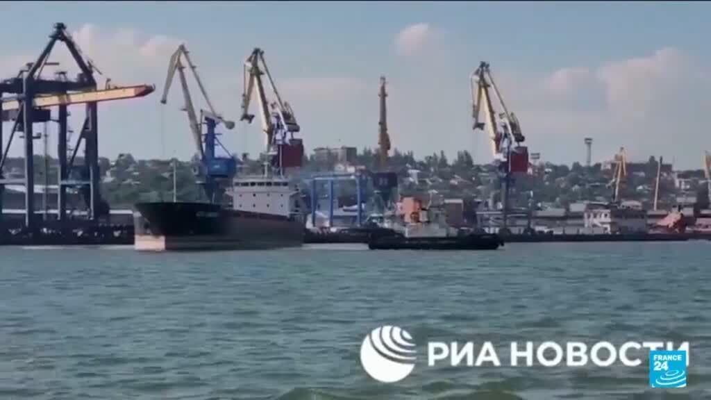 Vessel carrying grain Ukraine says stolen by Russia will not unload in Israel, Kyiv says