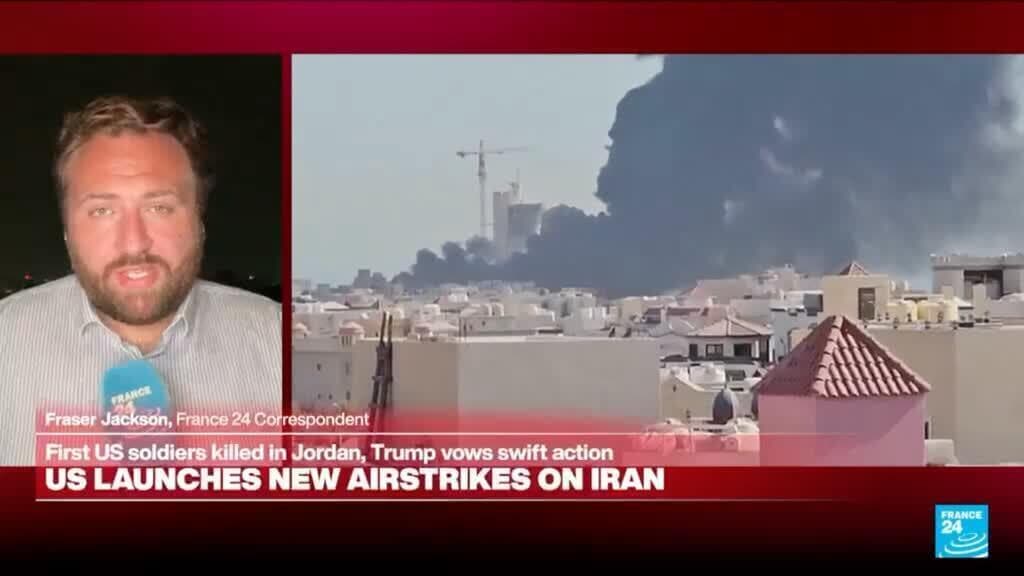 US Conducts New Airstrikes in Iran Following Deaths of Two Troops