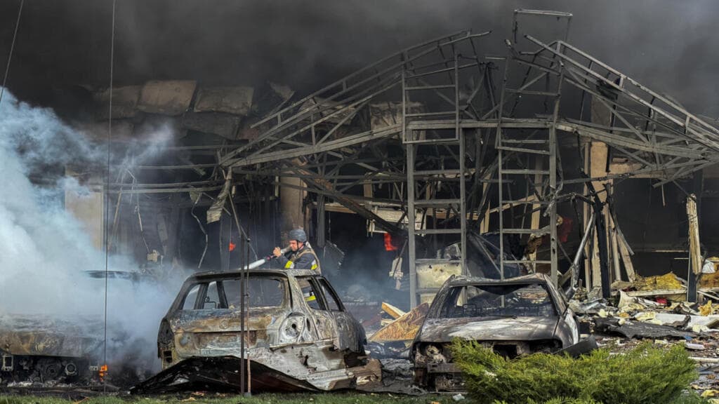 Ukraine reports Russian strike after Kyiv-declared ceasefire begins