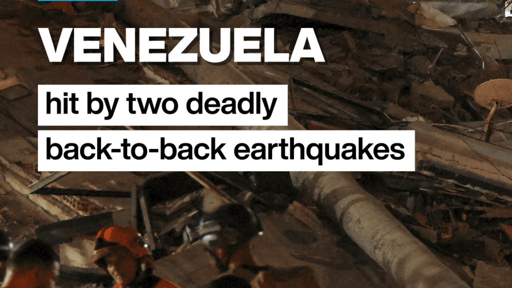 Venezuela Experiences Deadly Twin Earthquakes, Nearly 200 Confirmed Dead