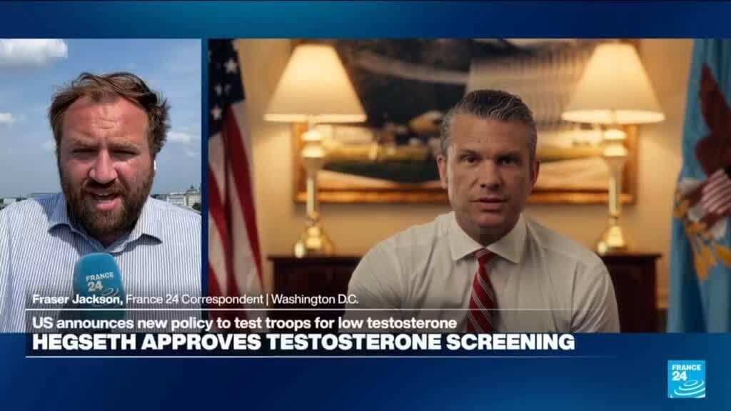 US Defense Secretary Hegseth Introduces Testosterone Screening for Troops Over 30