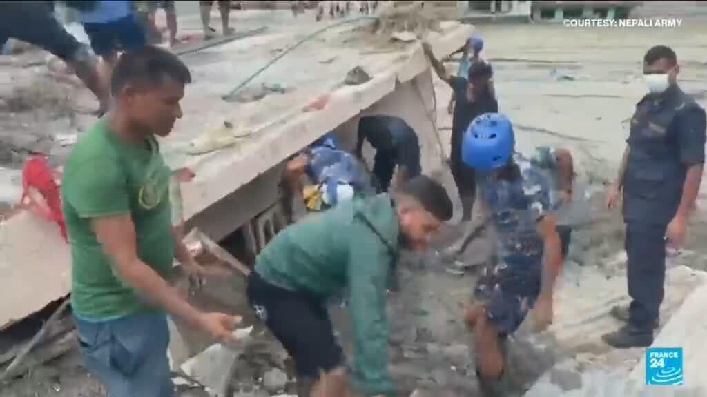 Chinese National Rescued from Nepal Tunnel After 10 Days Post-Flood