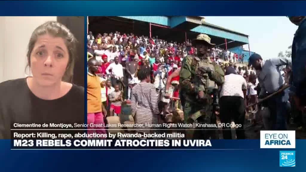 Human Rights Watch Reports Atrocities by M23 and Rwandan Army in Uvira, DRC