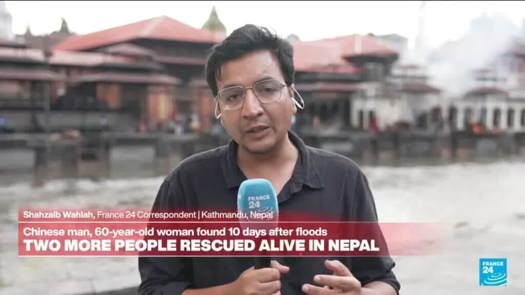 Nepal Rescues Two More Survivors from Recent Floods