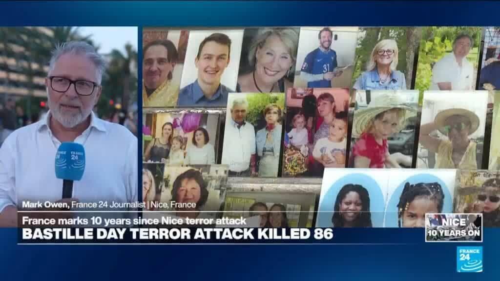 Nice Marks 10th Anniversary of 2016 Terror Attack with Commemoration Ceremony