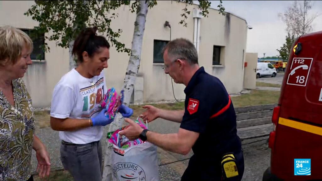 French Communities Unite to Support Firefighters and Victims of Wildfires