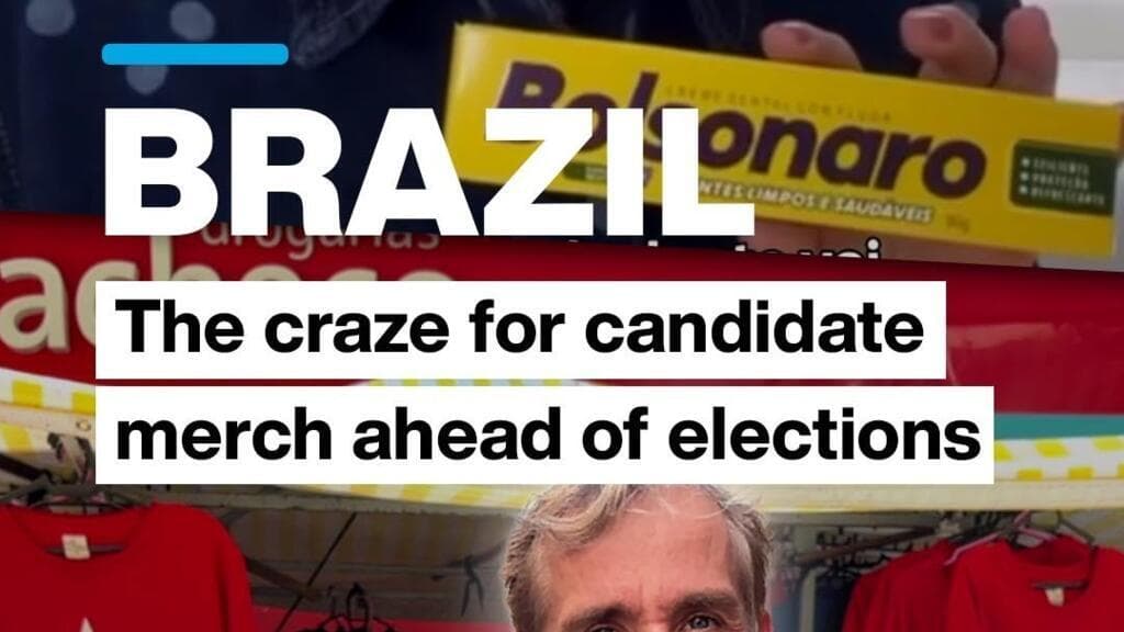 Brazil's Election Season Sparks Surge in Candidate Merchandise Sales