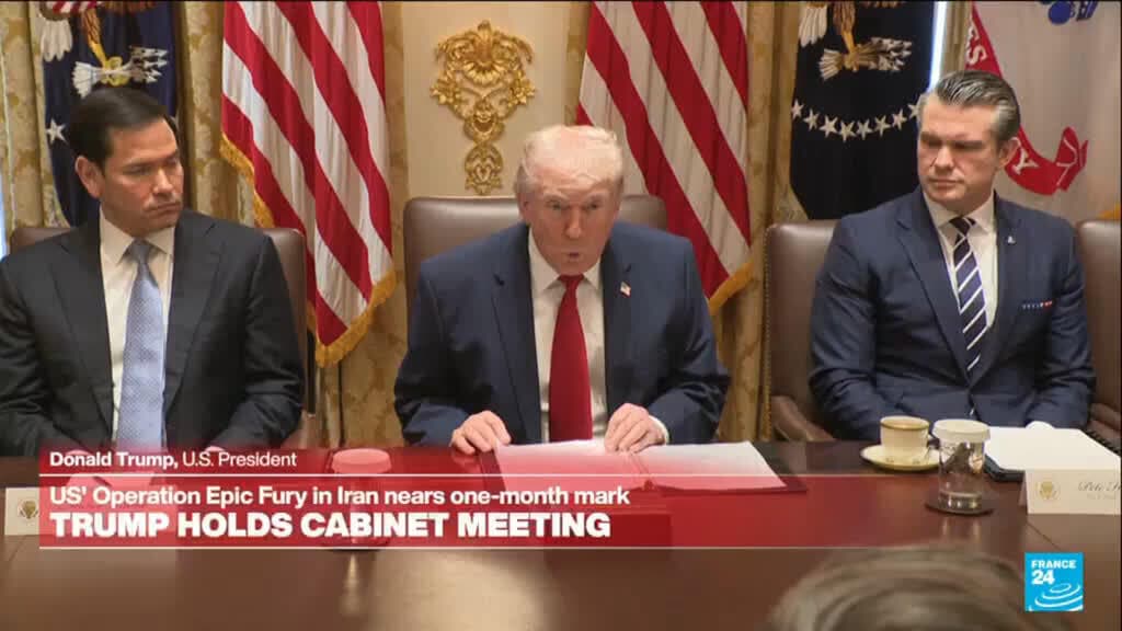 REPLAY: US President Donald Trump holds cabinet meeting