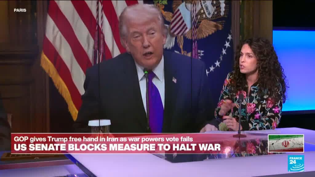 US Senate backs Trump on Iran strikes, blocks bid to limit his war powers