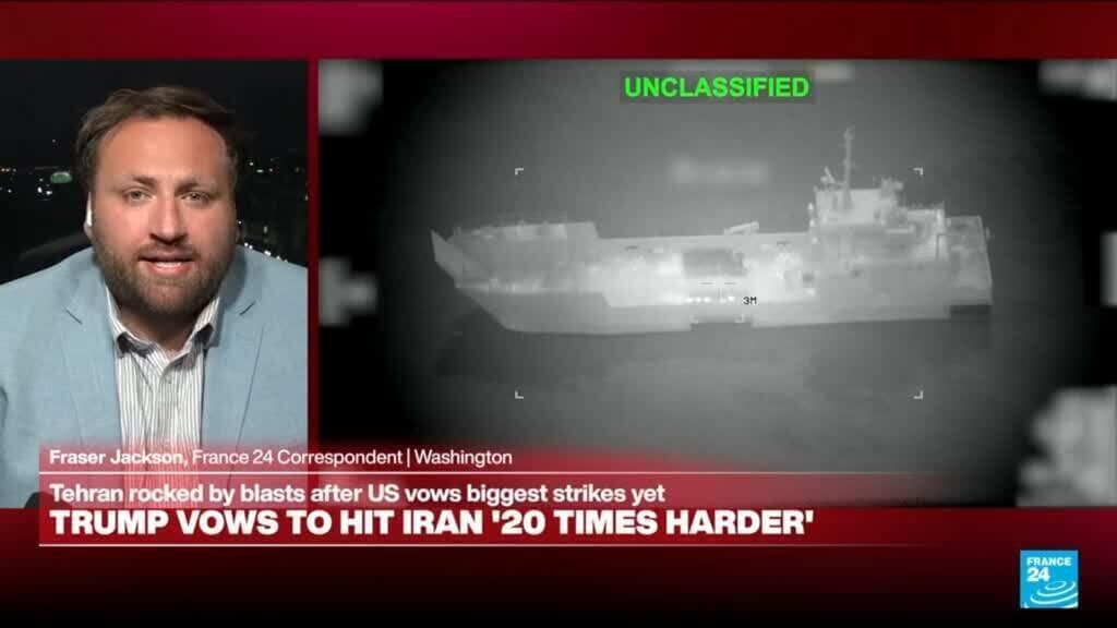 Trump says US destroying Iranian mine-laying boats