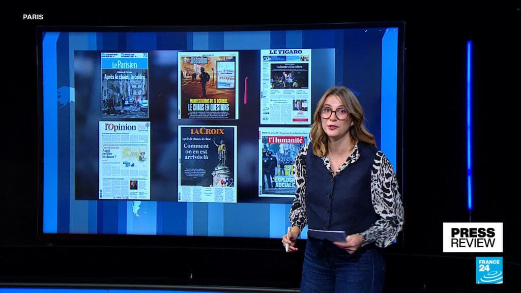 French and International Media Respond to Violent Anti-Government Protests
