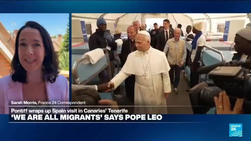 Pope Francis Declares 'All of Us Are Migrants' During Visit to Canary Islands
