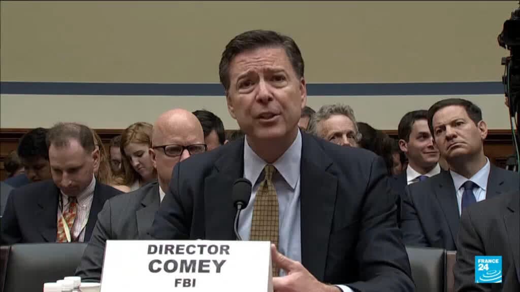 Ex-FBI chief Comey charged with threatening Trump's life in Instagram post