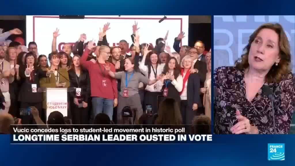 Serbia's Vucic Acknowledges Defeat to Student-Led Movement