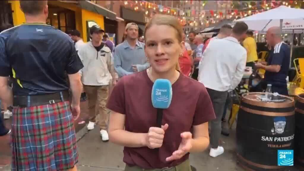 Scotland Fans Celebrate in Boston During First World Cup Appearance Since 1998