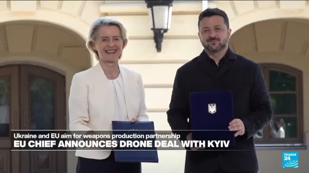 EU and Ukraine finalize agreement to enhance drone production and collaboration
