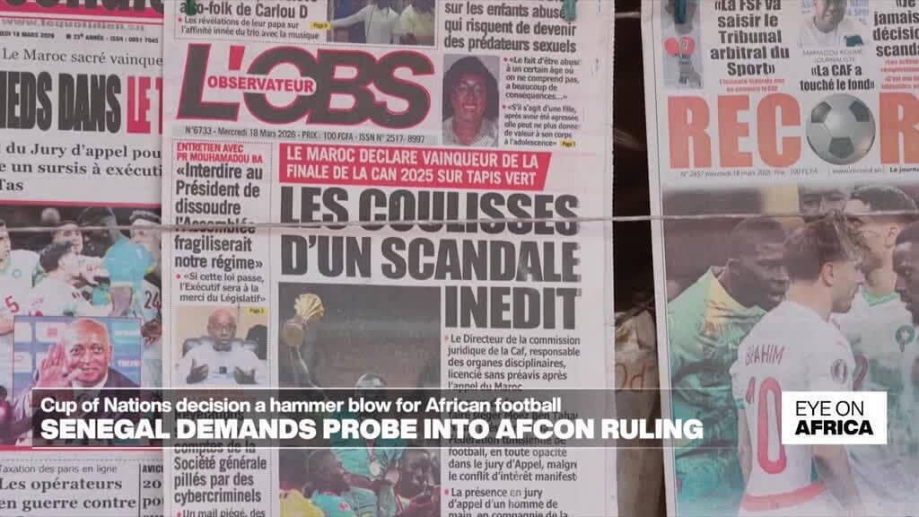 Senegal calls for inquiry after being stripped of AFCON title