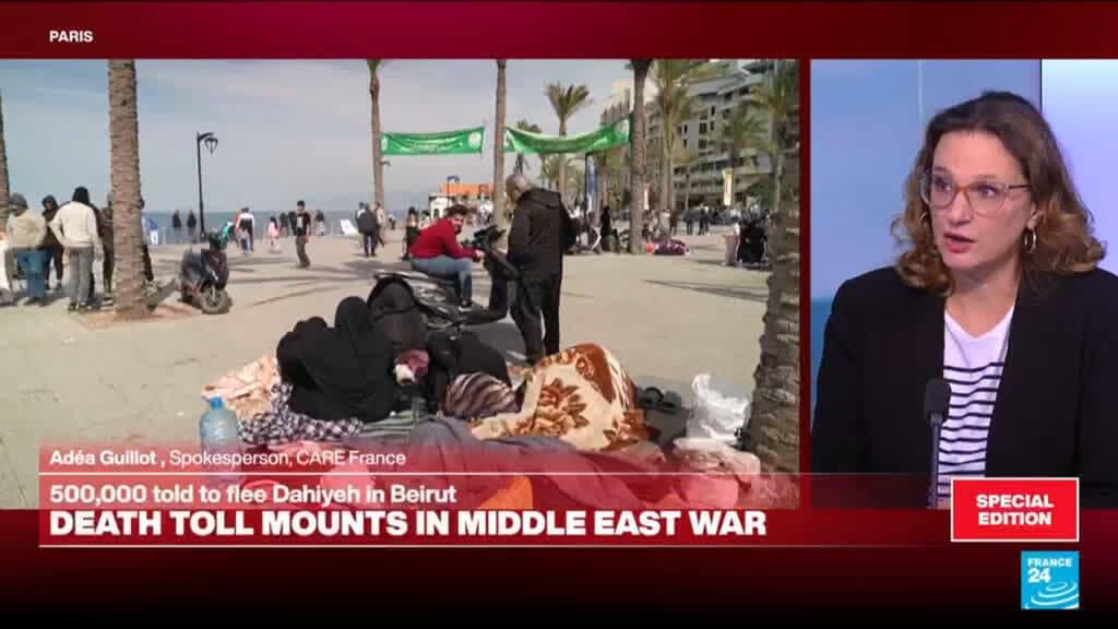 Displaced in Lebanon: 500,000 told to flee Dahiyeh in Beirut