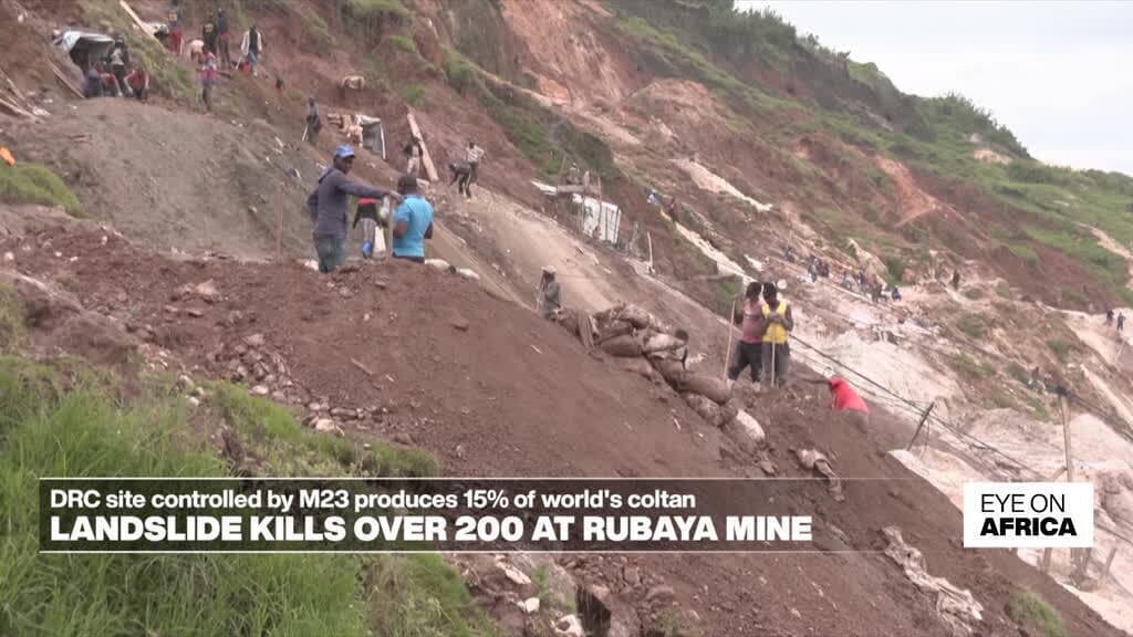 Mine collapse in eastern Congo leaves 200 dead