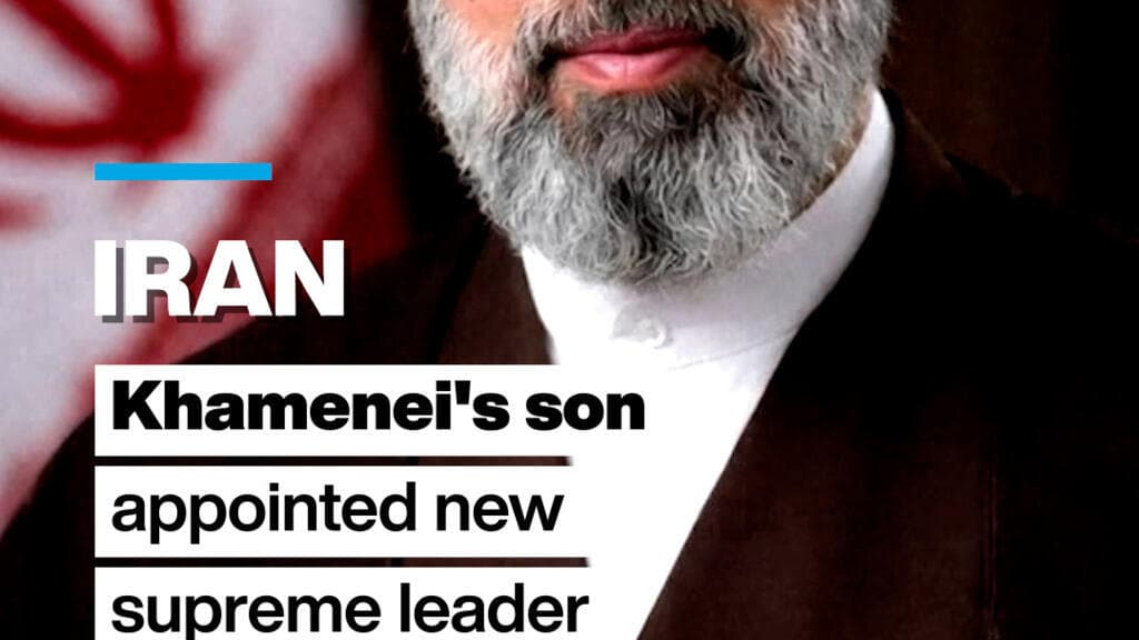 Iran names Khamenei's son as new supreme leader