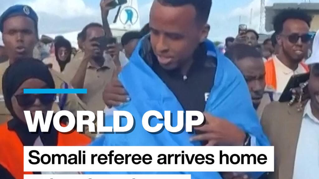 Somali World Cup Referee Omar Artan Welcomed Home After US Entry Denial