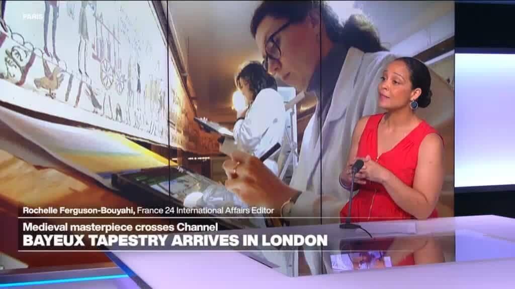 Bayeux Tapestry Makes Historic Arrival in London After 900 Years