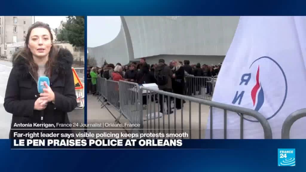 Marine Le Pen Launches Presidential Campaign at National Rally Congress
