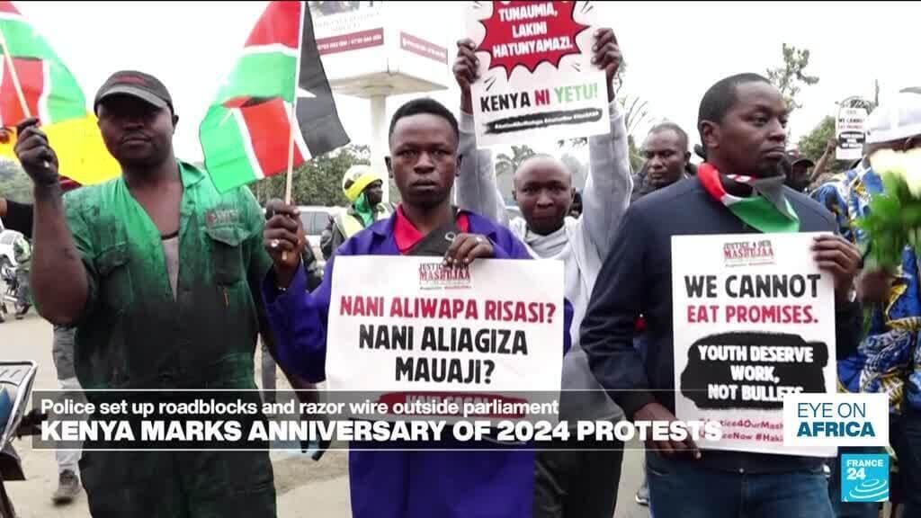 Kenyans Commemorate Anniversary of Violent Protests