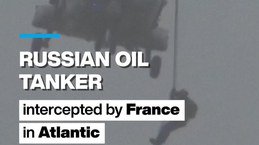 France and Allies Intercept Russian Oil Tanker in Atlantic Waters