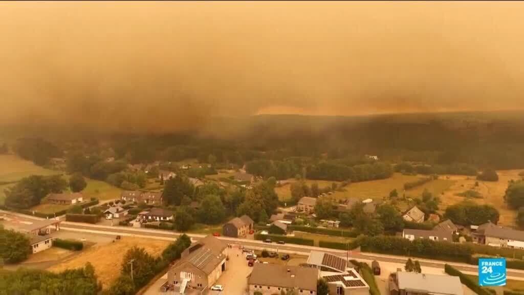 International Assistance Arrives as Belgium Faces Severe Wildfires
