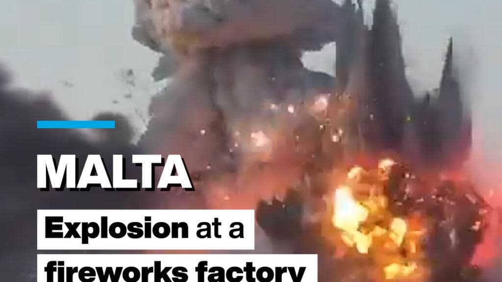 Explosion at Fireworks Factory in Malta Injures Two People