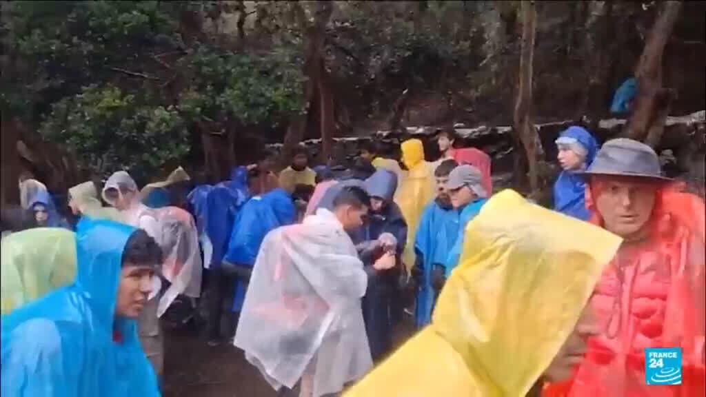 Heavy El Niño Rains Disrupt Access to Machu Picchu in Peru
