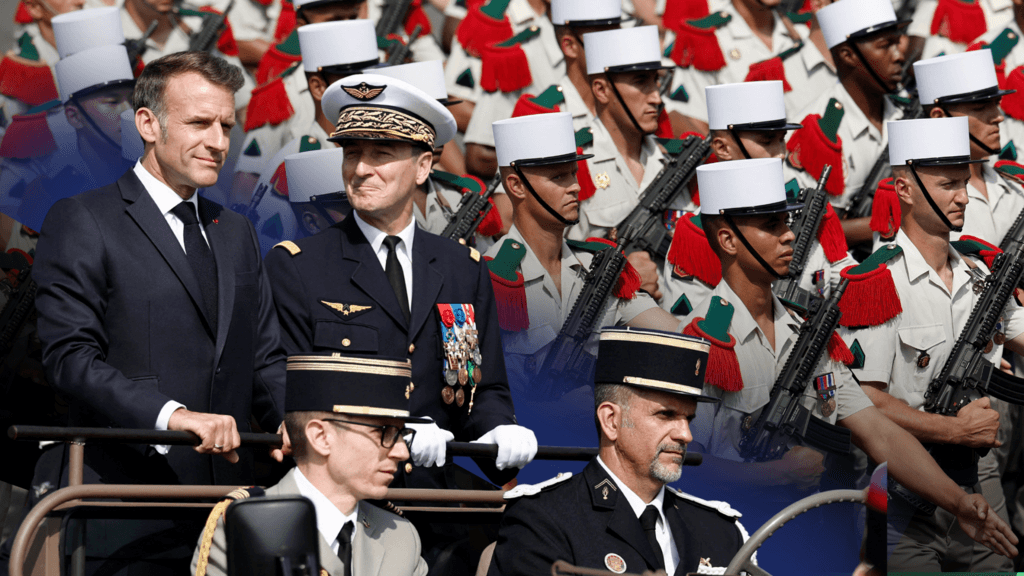 France Stages Largest Military Parade to Show Unity with Ukraine