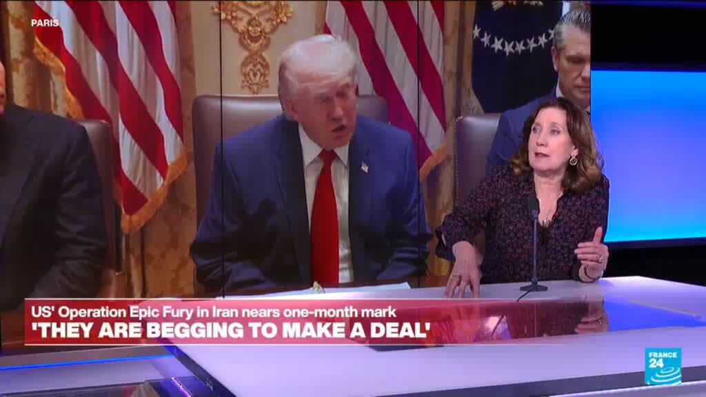 Trump insists Iran operations 'extremely' ahead of schedule