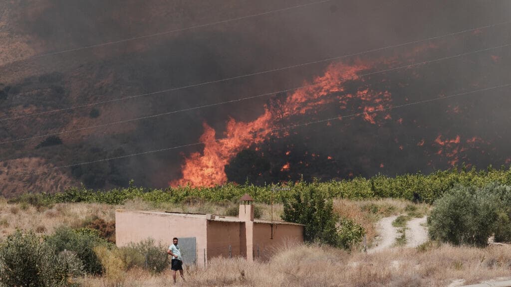 Ten individuals unaccounted for following wildfires in southern Spain