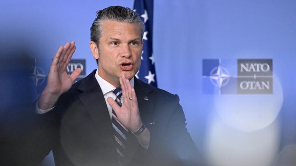 Hegseth announces US review of military presence in Europe at NATO meeting