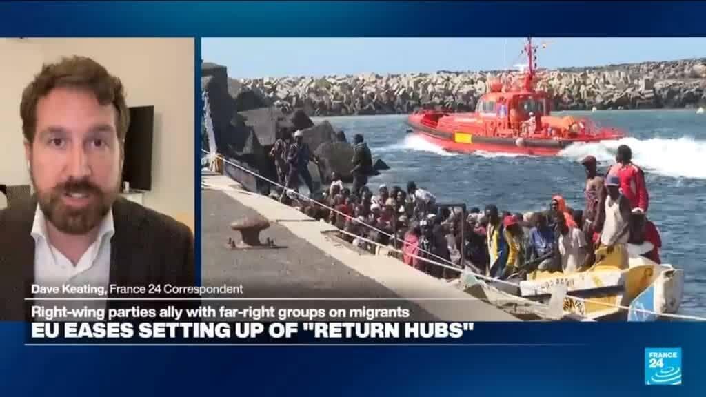 'Return hubs' for migrants clear EU parliament hurdle