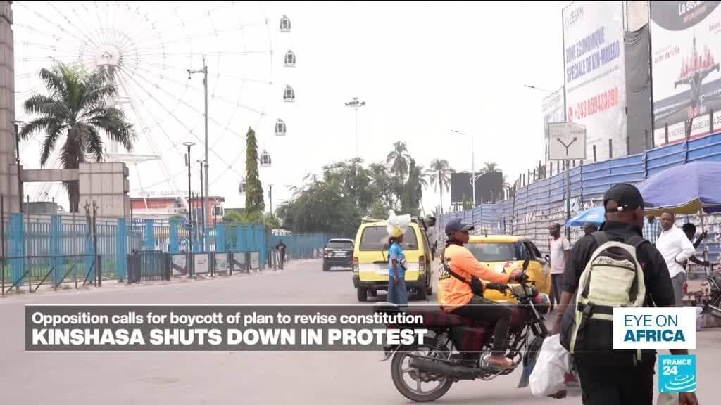 Kinshasa Residents Protest Proposed Constitutional Reforms
