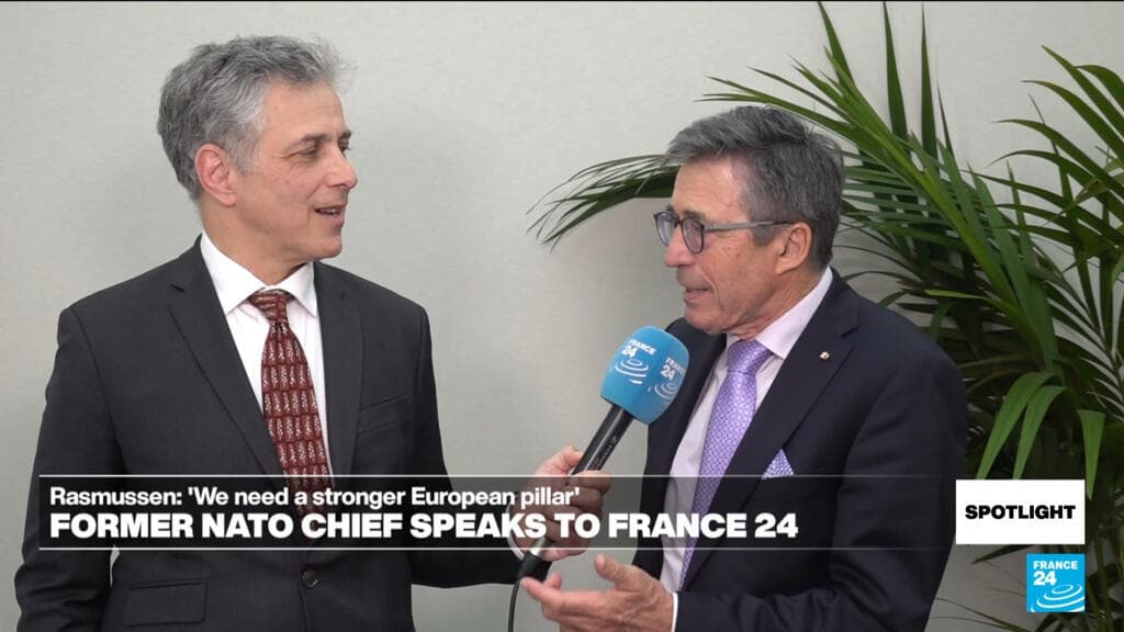 'We need a more European NATO': Rasmussen warns the US is 'turning its back on Europe'