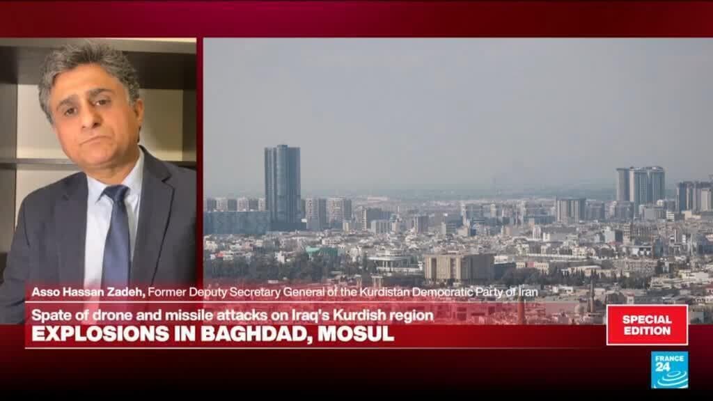 Former KDPI leader Asso Hassan Zadeh speaks to France 24