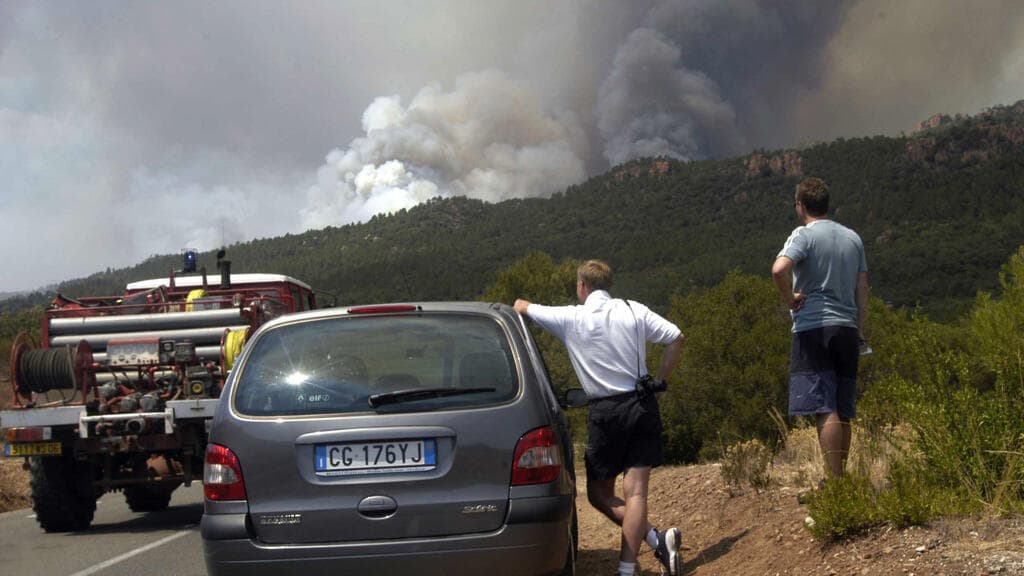 Wildfire in Southern France Forces Evacuations and Destroys Homes in Var