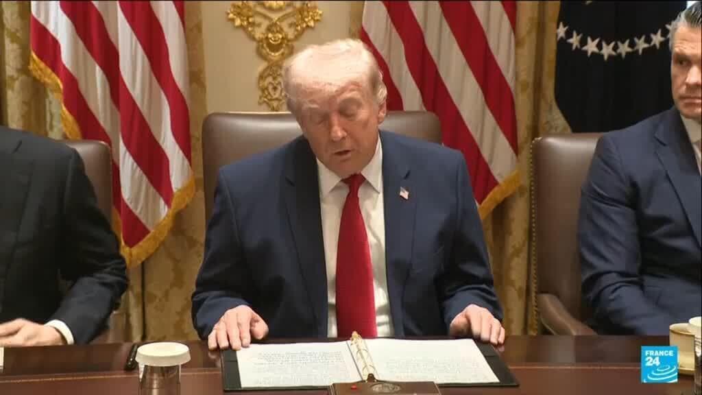 Trump again berates NATO for inaction in securing Strait of Hormuz