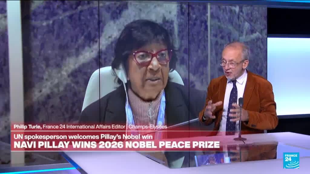 Navi Pillay Awarded Nobel Peace Prize for Contributions to International Justice