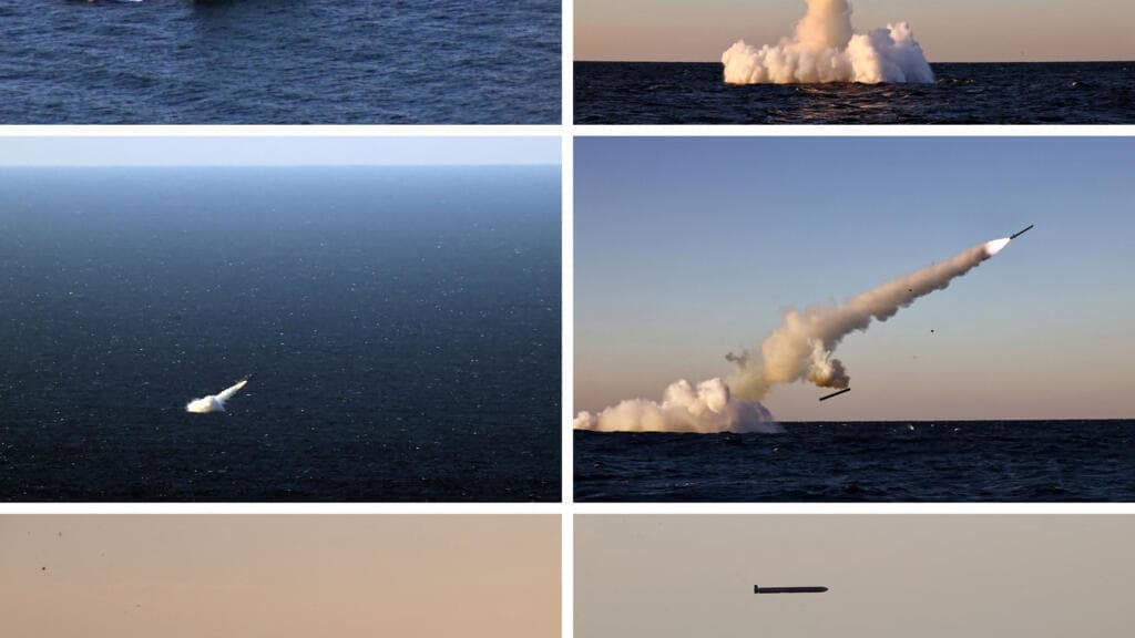 North Korea conducts submarine-launched cruise missile tests amid regional tensions